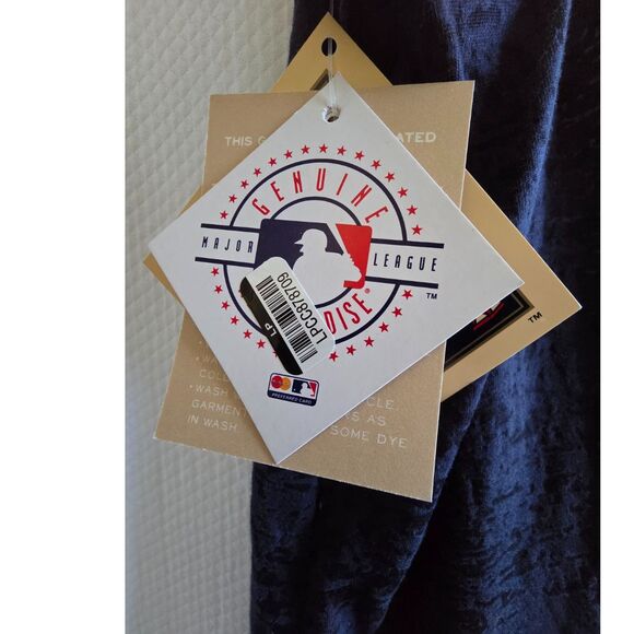 NWT Boston Red Sox Tank Top Navy Red Racerback Sleeveless Genuine MLB Baseball M - Picture 7 of 11